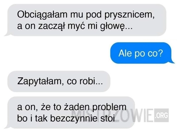 
    Pod prysznicem: