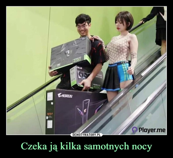 
    Czeka ją kilka samotnych nocy