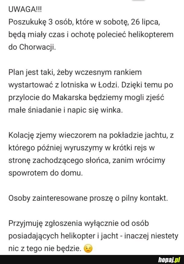 
    Ktoś? coś 