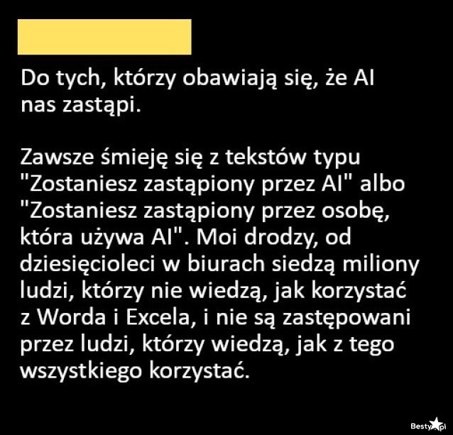 
    Sztuczna Inteligencja, a praca 