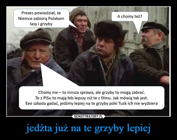 
    jedźta już na te grzyby lepiej