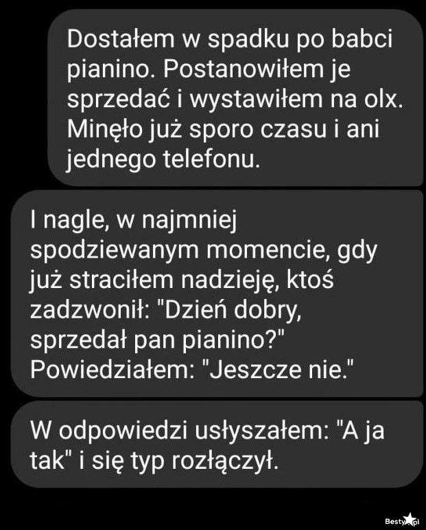 
    Sprzedaż pianina 