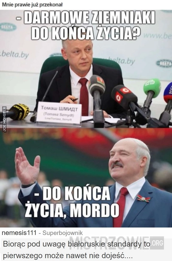 
    Mnie prawie już przekonał