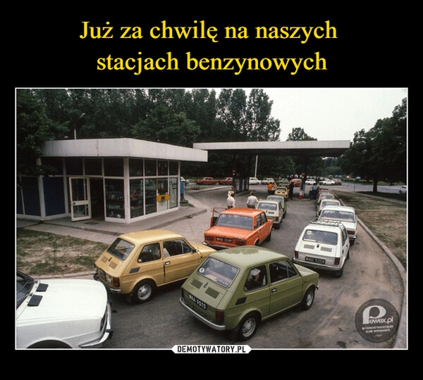 
    Już za chwilę na naszych 
stacjach benzynowych