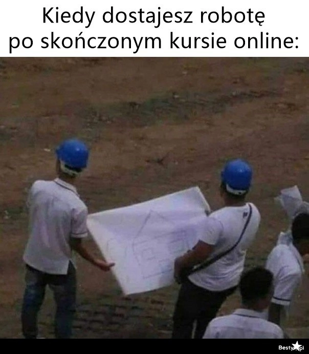 
    Robota po kursie online 