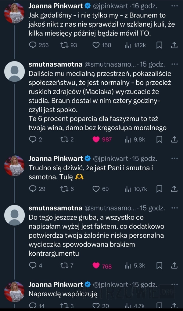 
    Rozmowa na argumenty