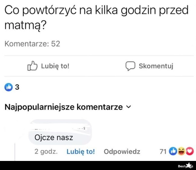 
    Egzamin z matematyki 