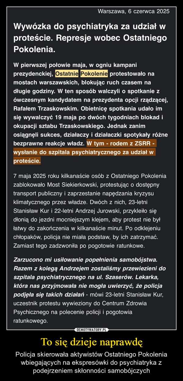 
    To się dzieje naprawdę