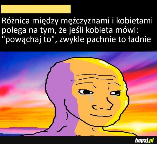 
    Różnica między kobietami a facetami