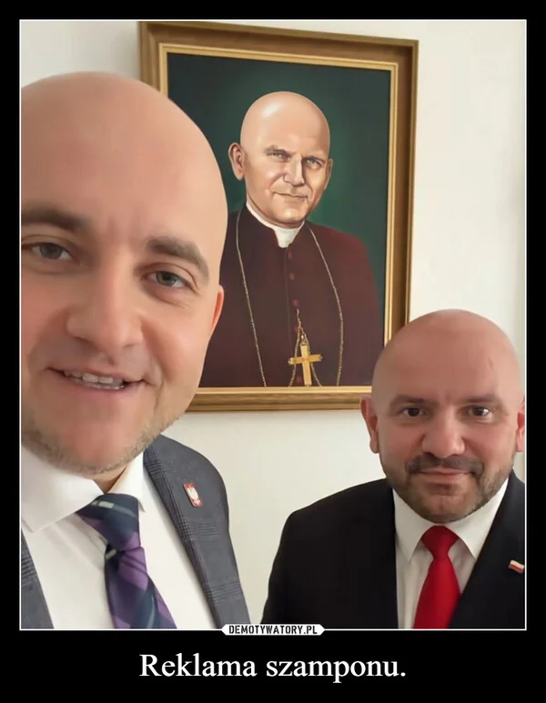 Reklama szamponu.