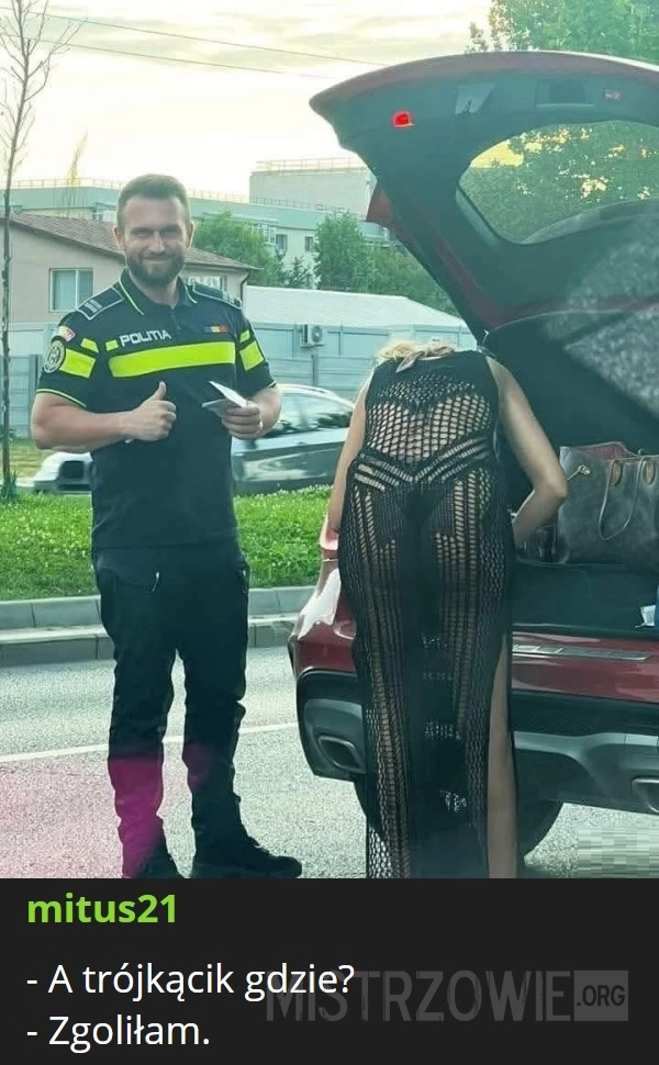 
    Dziś bez mandaciku