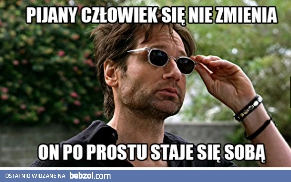 
    Pijany człowiek 