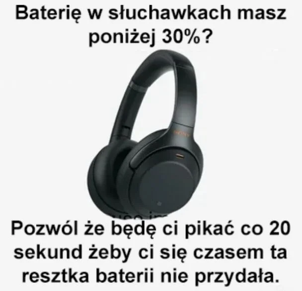 
    Typowe słuchawki