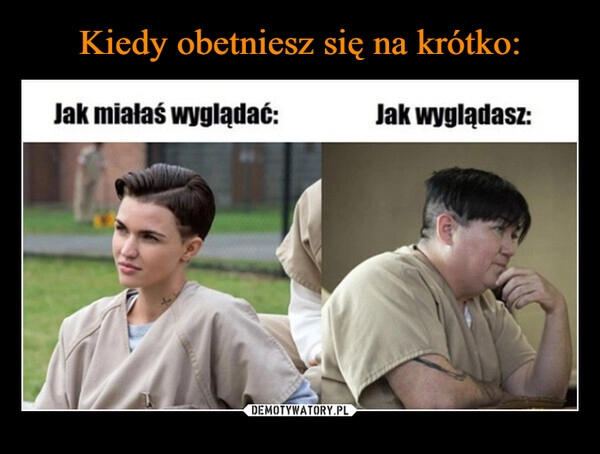 
    Kiedy obetniesz się na krótko: