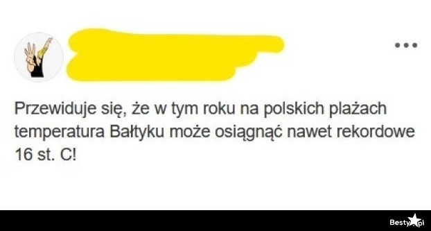 
    Temperatura w Bałtyku 