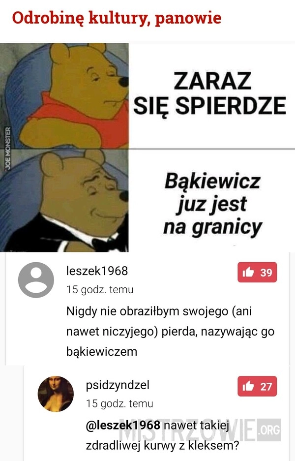 
    Odrobinę kultury