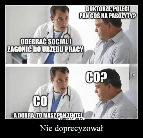 
    Nie doprecyzował