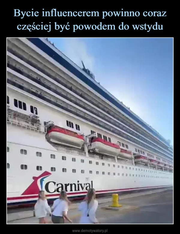 
    Bycie influencerem powinno coraz częściej być powodem do wstydu