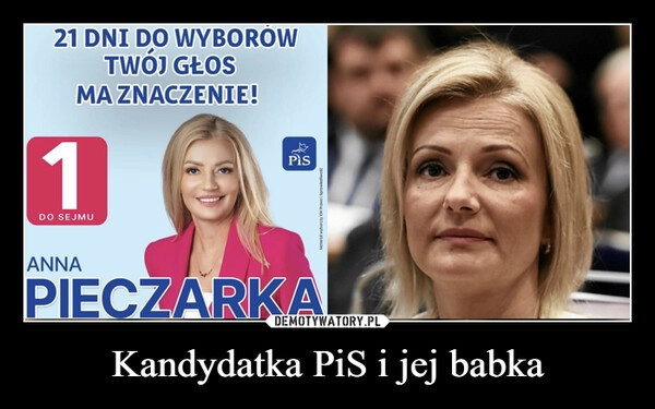 
    Kandydatka PiS i jej babka