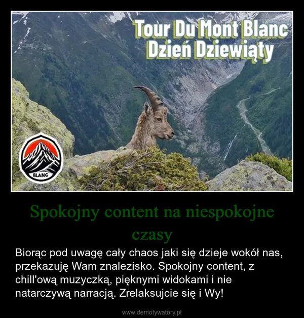 
    Spokojny content na niespokojne czasy