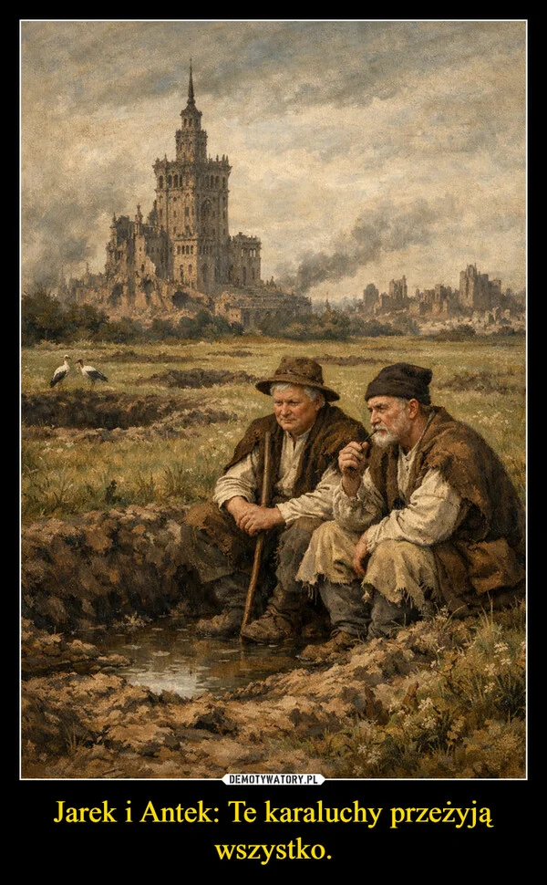 
    Jarek i Antek: Te karaluchy przeżyją wszystko.