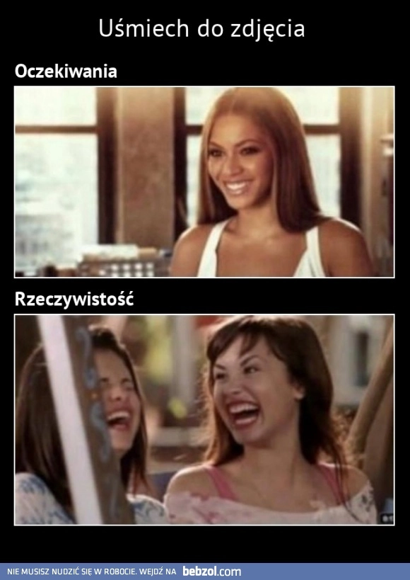 
    Uśmiech do zdjęcia