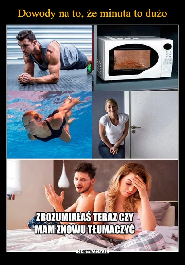 
    Dowody na to, że minuta to dużo
