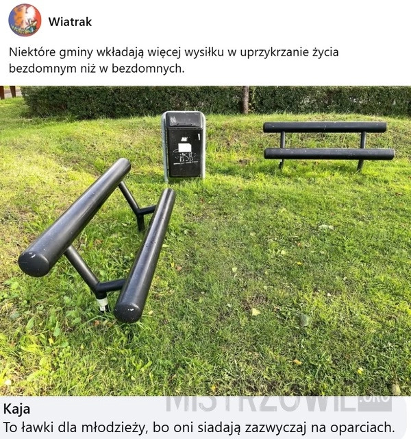 
    Ławki