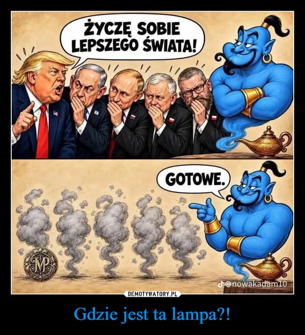 
    Gdzie jest ta lampa?!