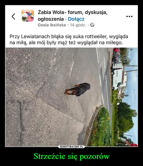 
    Strzeżcie się pozorów
