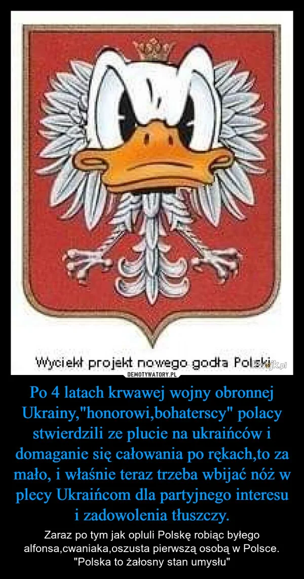 
    Po 4 latach krwawej wojny obronnej Ukrainy,