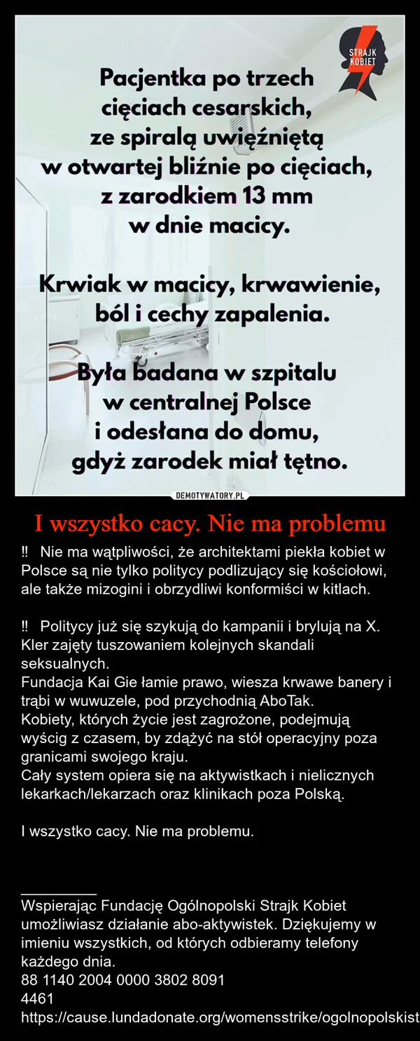 
    I wszystko cacy. Nie ma problemu