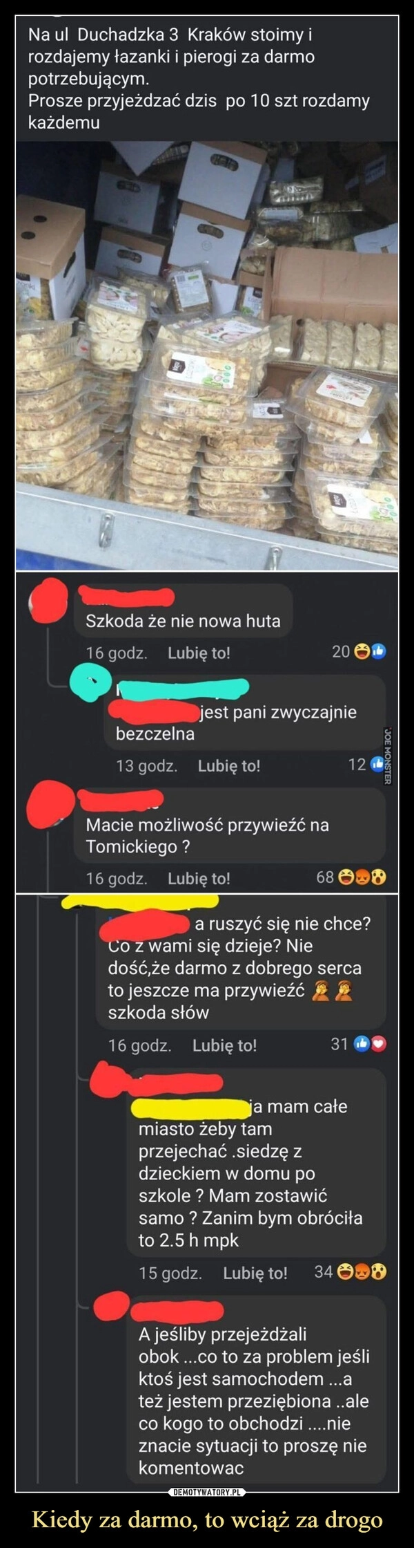 
    Kiedy za darmo, to wciąż za drogo