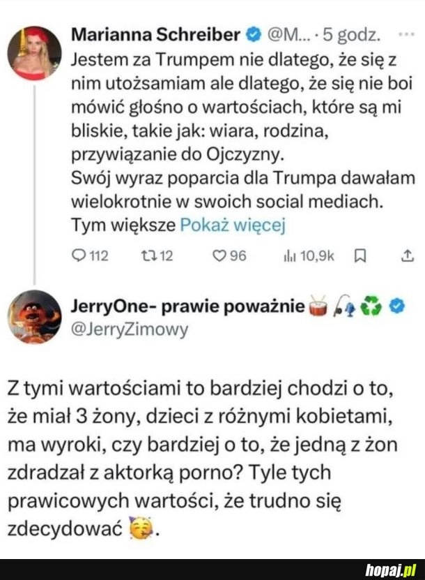 
    Wartości mocno