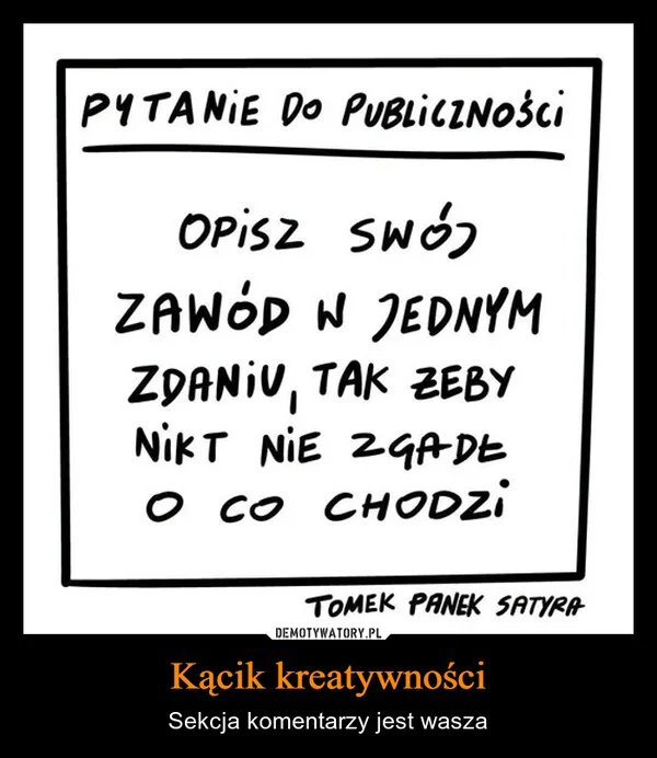 Kącik kreatywności
