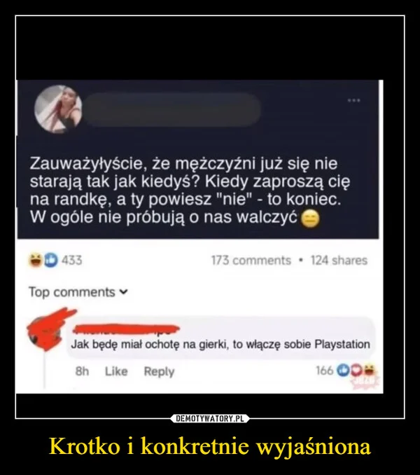 
    Krotko i konkretnie wyjaśniona