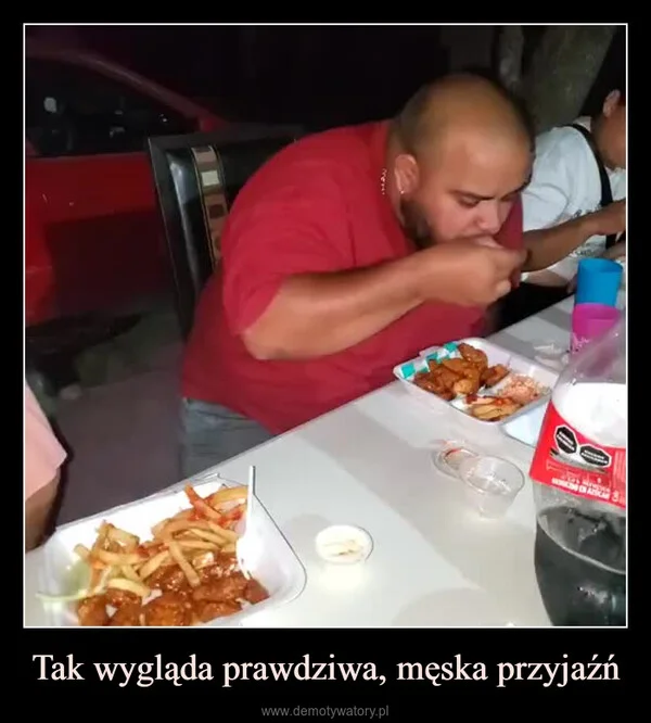 
    Tak wygląda prawdziwa, męska przyjaźń