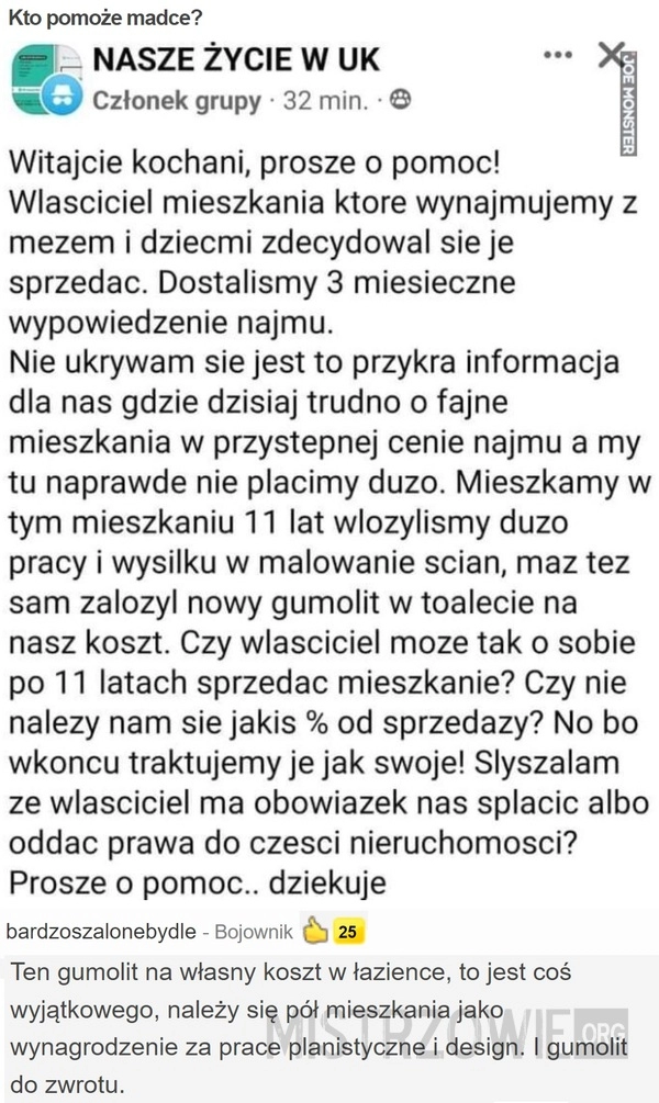 
    
			Kto pomoże madce?					