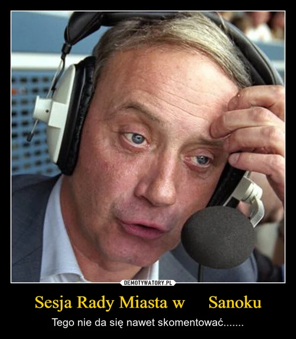 
    Sesja Rady Miasta w Sanoku