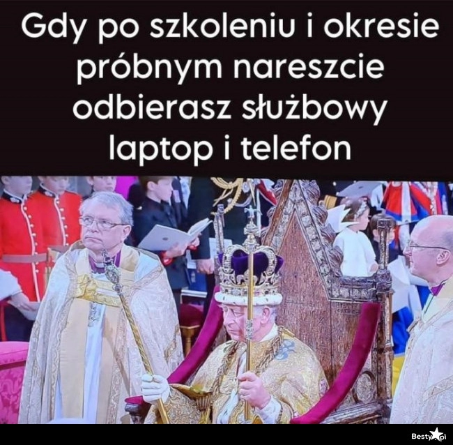 
    Oficjalnie przyjęty do pracy 