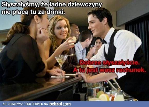
    Szczery barman