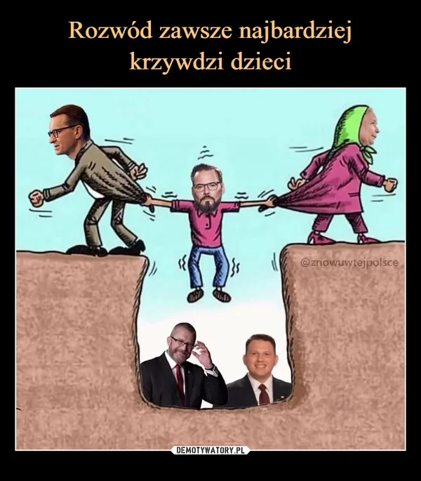 
    Rozwód zawsze najbardziej krzywdzi dzieci