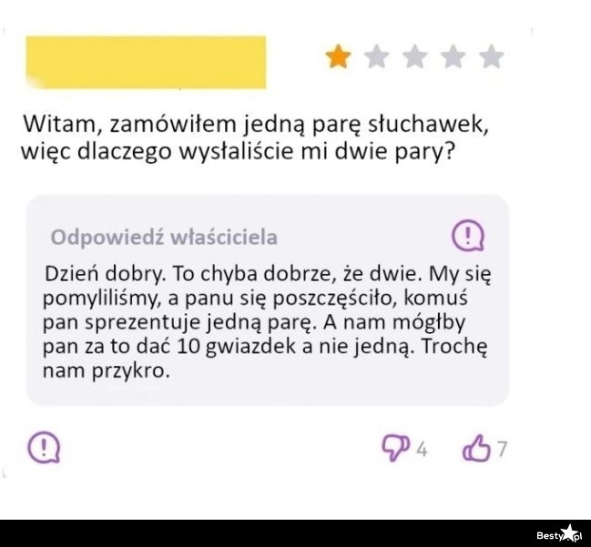 
    A to niewdzięcznik jeden 