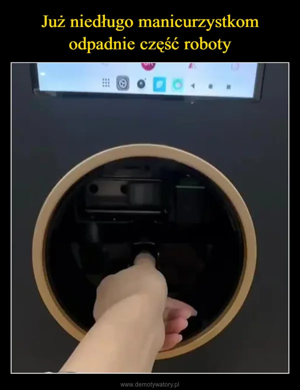 
    Już niedługo manicurzystkom odpadnie część roboty