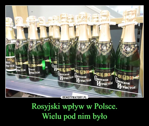 
    Rosyjski wpływ w Polsce. Wielu pod nim było