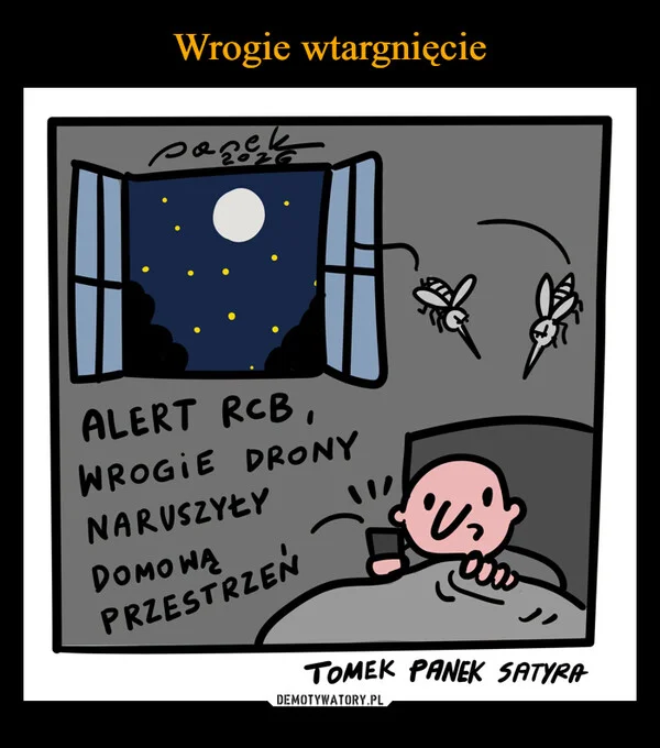 
    Wrogie wtargnięcie