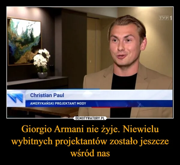
    Giorgio Armani nie żyje. Niewielu wybitnych projektantów zostało jeszcze wśród nas