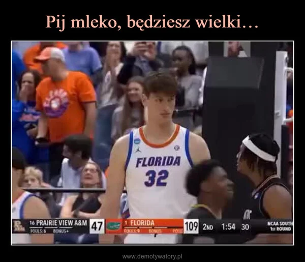 Pij mleko, będziesz wielki…