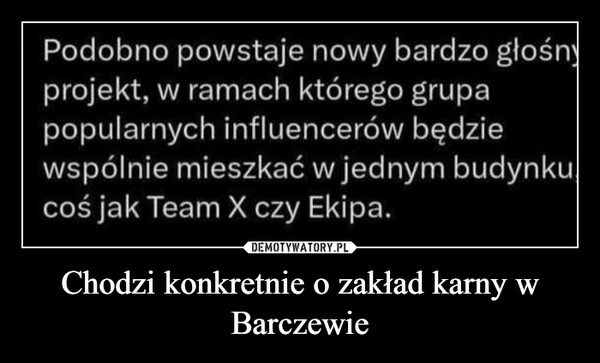 
    Chodzi konkretnie o zakład karny w Barczewie