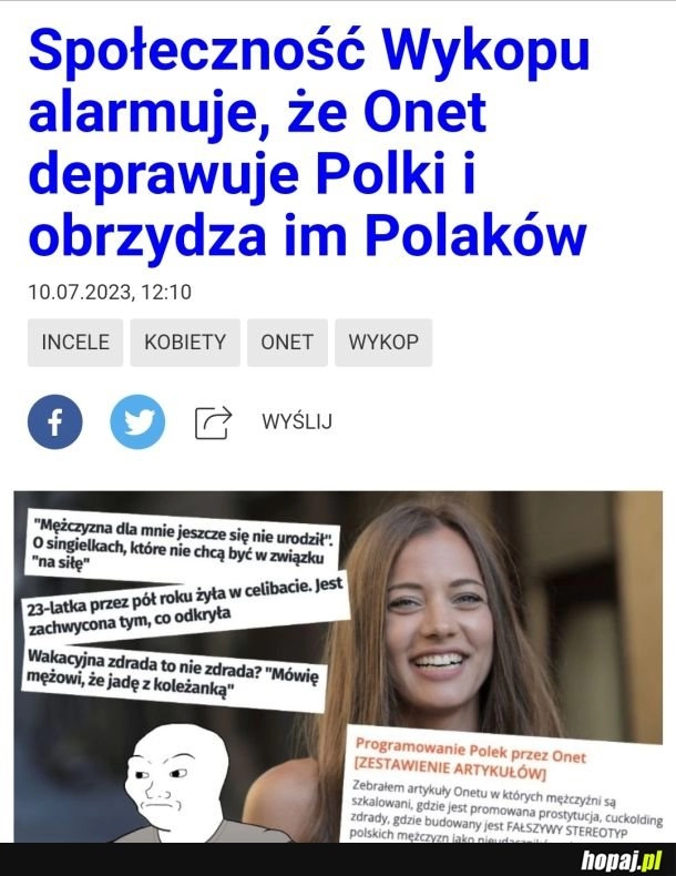 
    Po przeczytaniu tego artykułu niestety, ale wykop ma rację